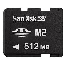 M2 Sandisk Κάρτα μνήμης 512MB Χωρίς συσκευασία.